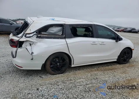 2024 Honda Odyssey Sport из США, поврежденный, VIN 5FNRL6H72RB067314